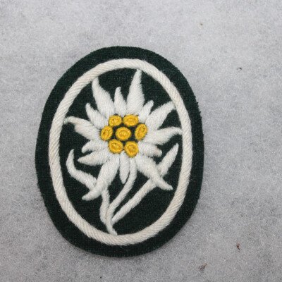 badge de manche Edelweiss mle troupe 1er modèle WH