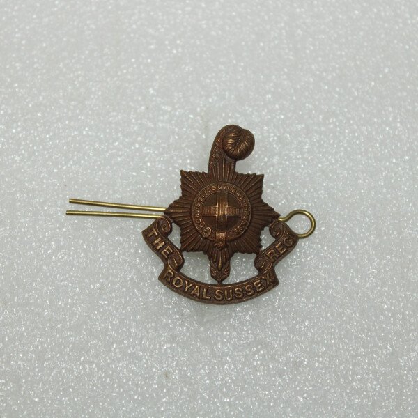 Cap badge Royal sussex off