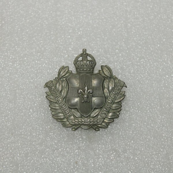Cap badge Lincolnshire YEO