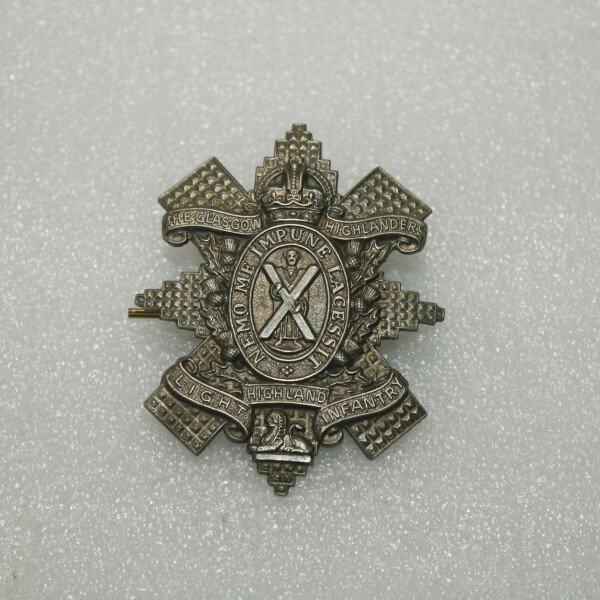 Cap badge glasgow highlanders
