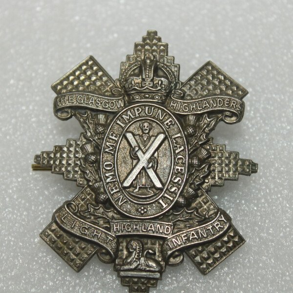 Cap badge glasgow highlanders