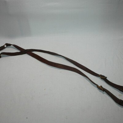 Brelage cuir fauve