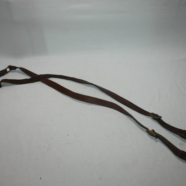 Brelage cuir fauve