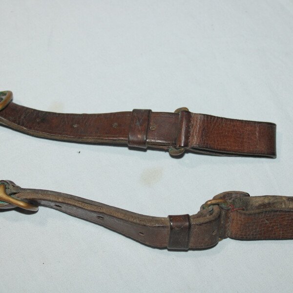 Brelage cuir fauve