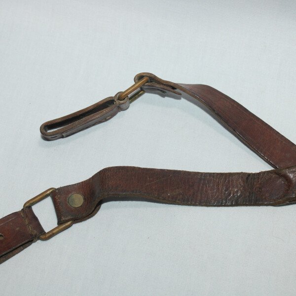 Brelage cuir fauve