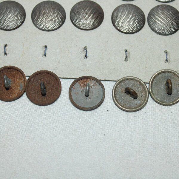 Bouton argenté 20mm