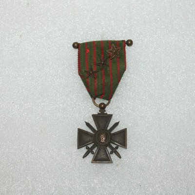 Croix de guerre 14/17 3 étoiles