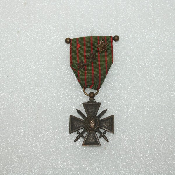 Croix de guerre 14/17 3 étoiles