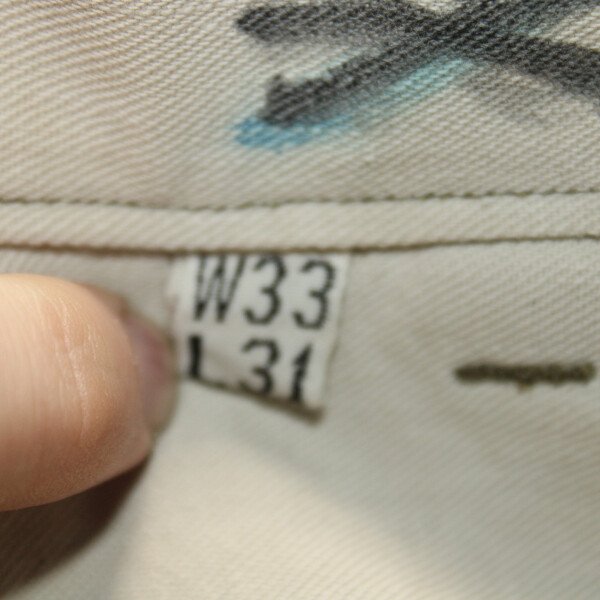 Pantalon moutarde W31 A