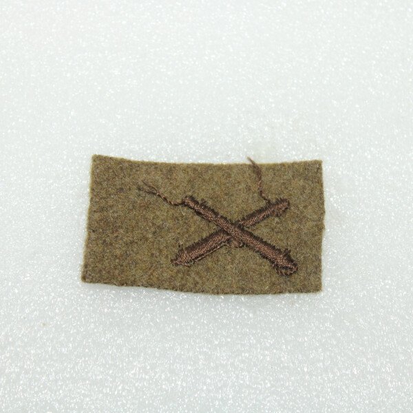 Insigne de spécialité mitrailleur moutarde