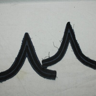 Chevrons bleu horizon