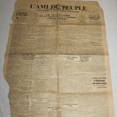 L'ami du Peuple mars 1930