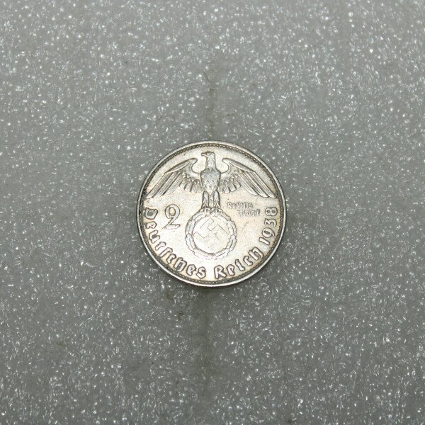 Pièce de 2 RM 1938 