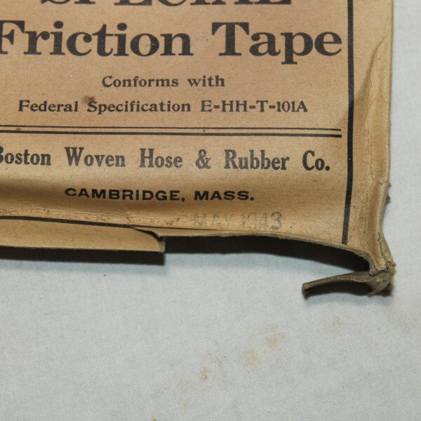 Friction Tape mai 1943