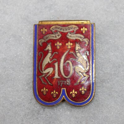 insigne du 16e regiment de dragon.