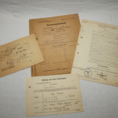 Dossier Livret de famille 1944