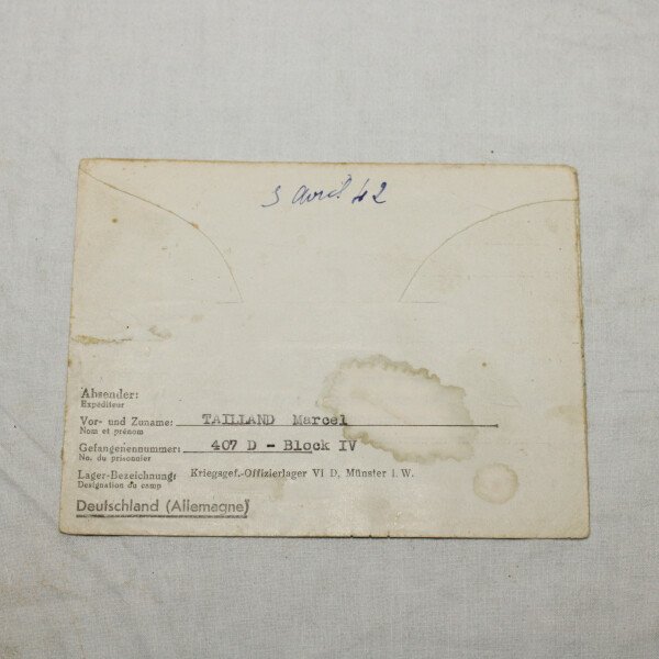 Courrier PG Français 1942