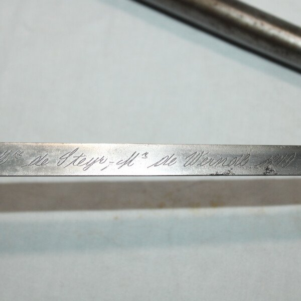 Baïonnette gras steyr 1879