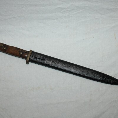 Baïonnette mauser 98A, régimentée