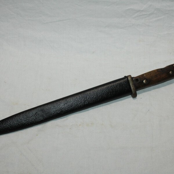 Baïonnette mauser 98A, régimentée