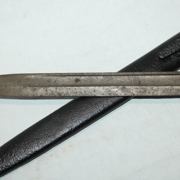 Baïonnette mauser 98A, régimentée