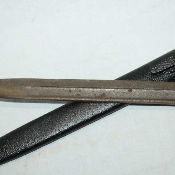 Baïonnette mauser 98A, régimentée