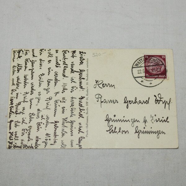 Carte postal A. Hitler