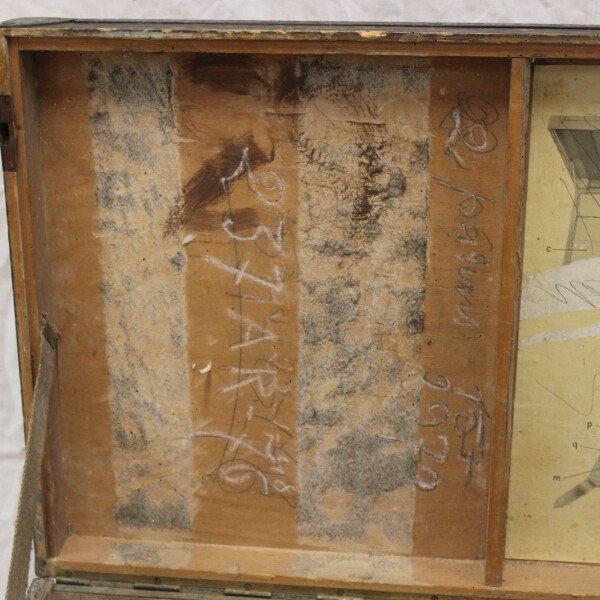 Caisse Transport masque anti gaz allemand