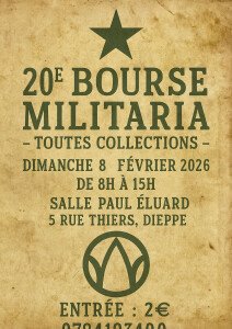 Bourse de Dieppe (76) dimanche 8 février 2026