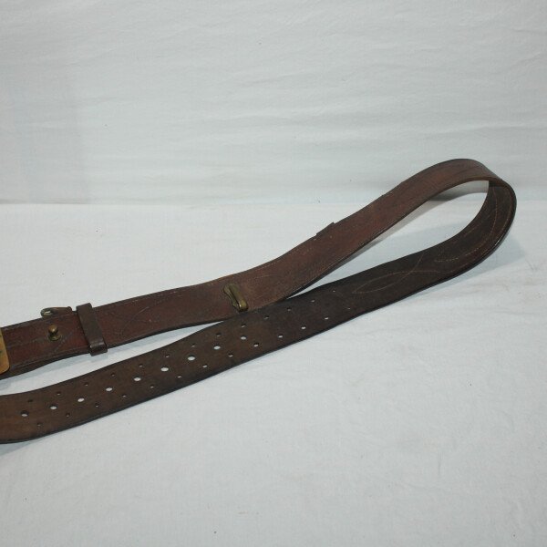 Ceinturon Officier fauve