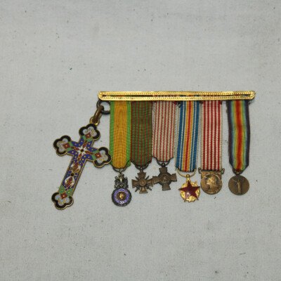 Barette 6 médaille 14/18