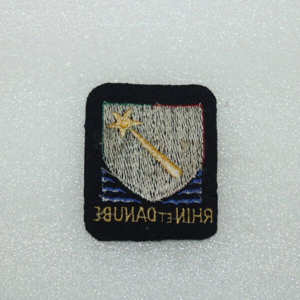 Rhin et Danube brodé