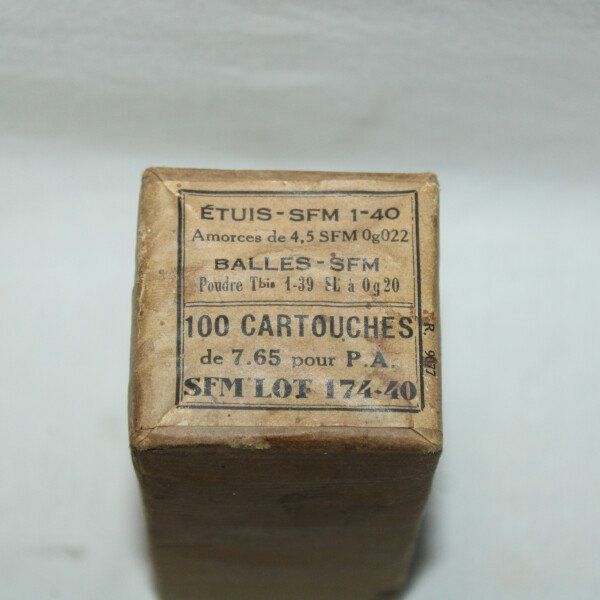 Cartons 7.65 mm