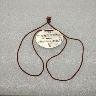 Plaque identité Panzer