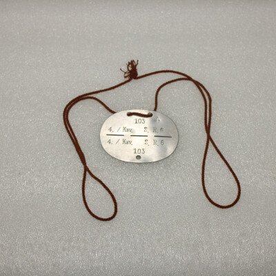 Plaque identité 4/ Kav