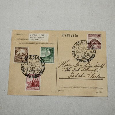 Carte postale breslau