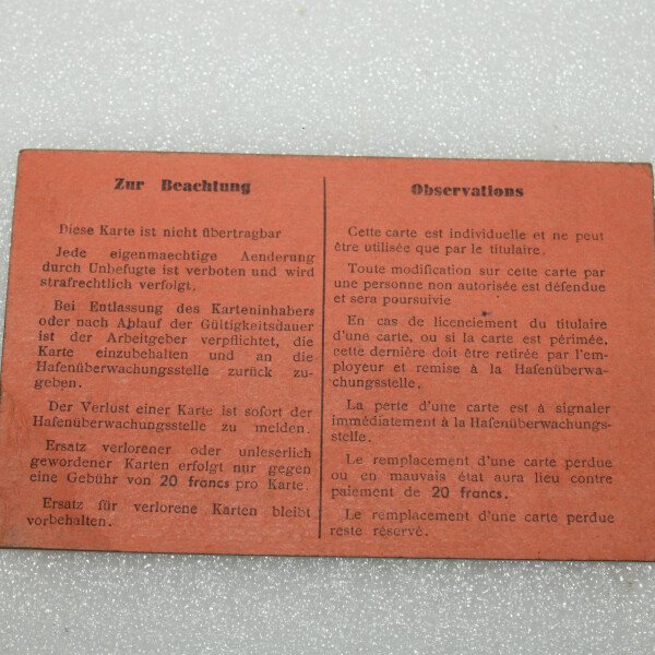 Laissez-Passer Boulogne sur mer