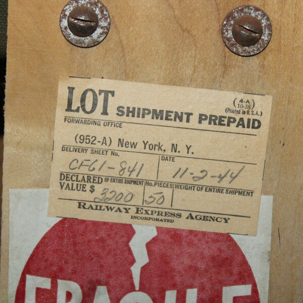 Tube Vacuum signal corps