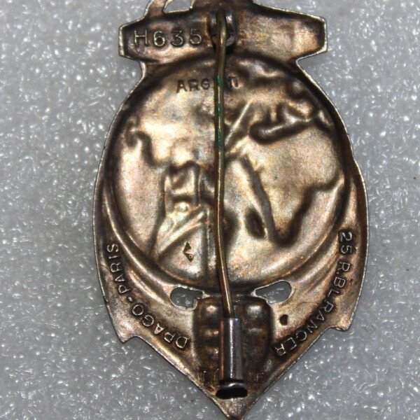 Dépôt Isolés Troupes Coloniales, argent.