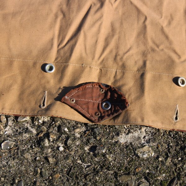 Toile de tente camouflée mle 1956