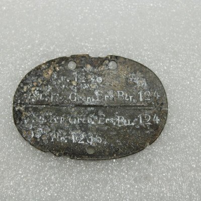 Plaque identité Gren