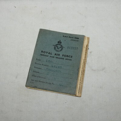 Service book RAF