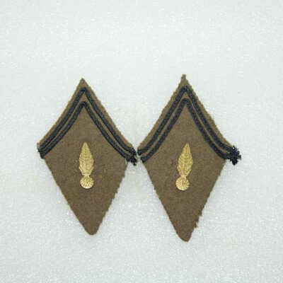 Pattes de col officier d'infanterie