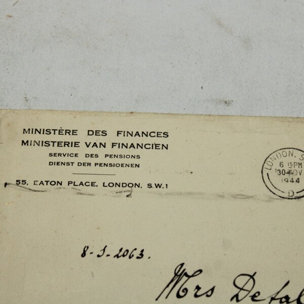 Document RAF belge Detal