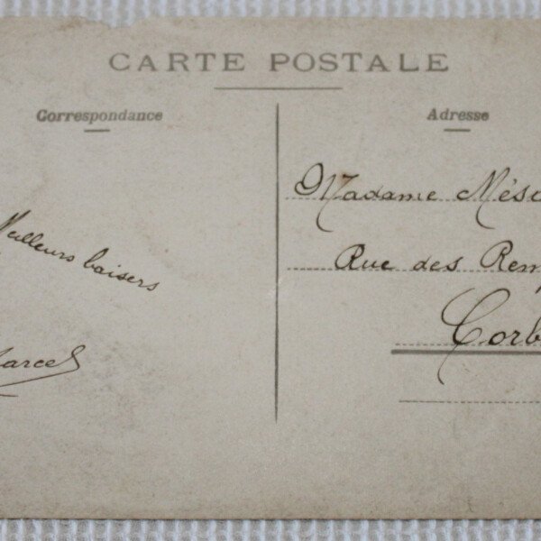 Carte postale 2 zouave 1911