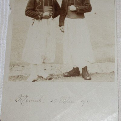Carte postale 2 zouave 1911