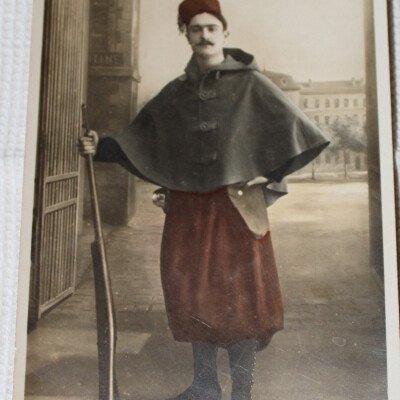 Carte postale 3e zouave