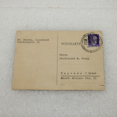 Carte postale Hagenau