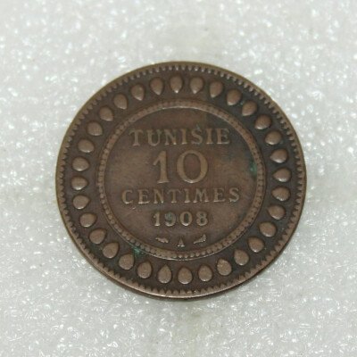 10 centimes Tunisie 1908