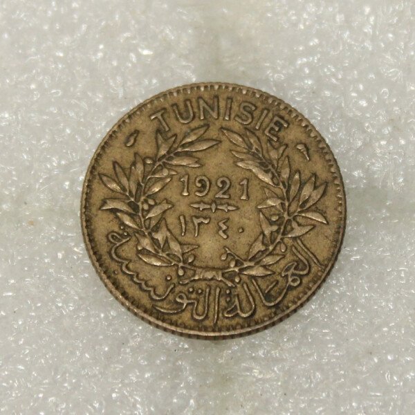 bon pour 1 franc tunisien 1921